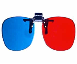 PRIMECOOLER PC-AD3 3D GLASS / 3D BRÝLE (red/blue pro diop...