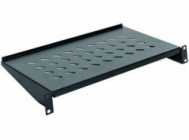 Legrand EvoLine 2-bodová police pevná 1U 400mm, nosnost 25kg - 