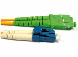 Patchcord FO duplex LC-SC/APC  9/125um SM, 7m, OS2