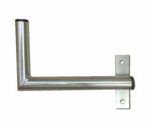 Anténní držák na okno 25cm pravý, průměr 28mm