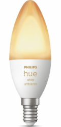 PHILIPS&nbsp;Hue&nbsp;White&nbsp;Ambiance,&nbsp;1x&nbsp;žárovka&nbsp;svíčková&nbsp;6,5W&nbsp;E14&nbsp;B39&nbsp;DIM