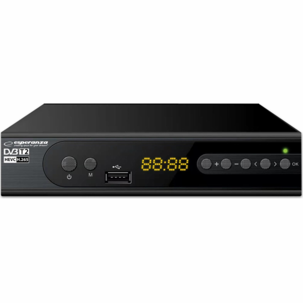 Tuner EV106 DVB-T/T2 H.265/HEVC