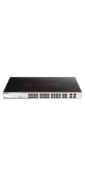 D-Link DGS-1210-24P D-Link DGS-1210-24P 28-port Smart PoE Switch, 24x GbE PoE+, 4x RJ45/SFP, PoE 193W