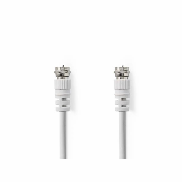 Nedis CSGB41000WT30 - Satelitní a Anténní Kabel | F zástr...