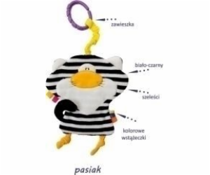 Kontrastní šustící přívěsek pro kočky