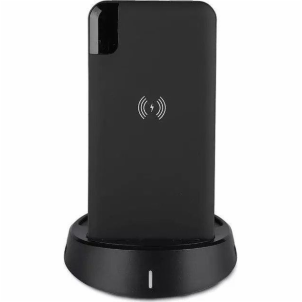 Power banka 8000 mAh 2.1A indukční černá