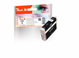 PEACH kompatibilní cartridge Epson T0801, black, 8,2 ml