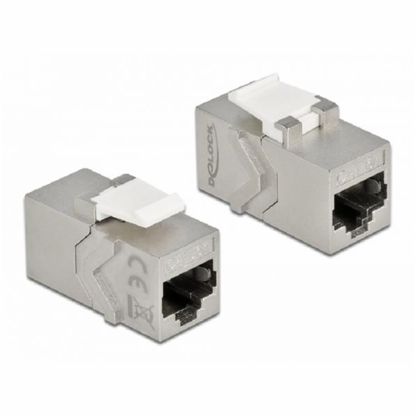 Delock - Modulární vložka (spojka) - CAT 6a - STP - RJ-45...