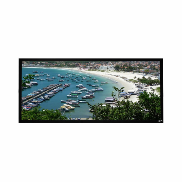 ELITE SCREENS plátno v pevném rámu CINEMA Scope 125" (317...