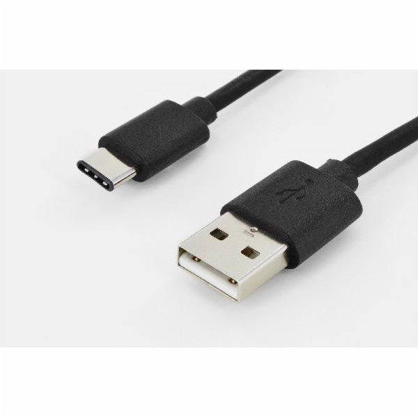 Digitus USB Type-C connection cable, type C to A M/M, 1.8...