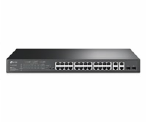 TP-Link TL-SL2428P - Smart Switch PoE+ s 24 porty 10/100 ...