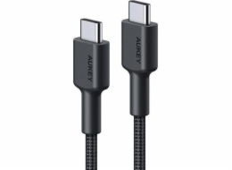 CB-CC3 OEM nylonowy kabel Quick Charge USB C - USB C | 3m | 5Gbps | 60W PD | 20V