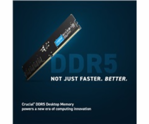 Crucial DDR5 8GB DIMM 4800MHz CL40 černá