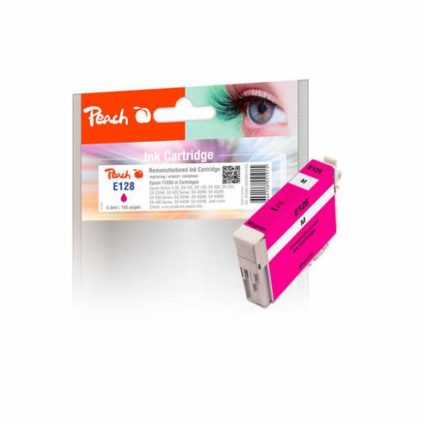 PEACH&nbsp;kompatibilní&nbsp;cartridge&nbsp;Epson&nbsp;T1283,&nbsp;magenta,&nbsp;5,6&nbsp;ml