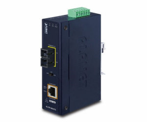 Planet IGTP-802TS konvertor RJ45/SC, 1Gbps, PoE injektor ...
