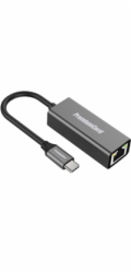 PremiumCord převodník USB-C na Gigabit konektor RJ45