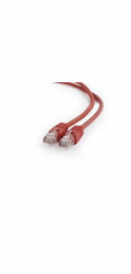 Gembird patch kabel Cat6 UTP, 0.5 m, červený