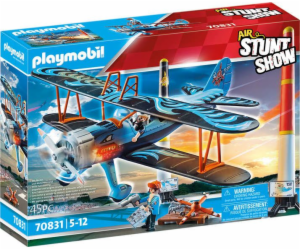 Dvouplošník Fénix Playmobil, Kaskaderská show, 45 dílků, ...