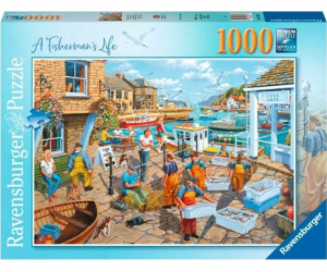 Ravensburger 2D puzzle 1000 dílků Život rybáře