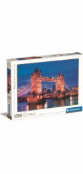 Puzzle 1000 dílků vysoké kvality, Tower Bridge v noci