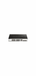 D-Link DGS-1210-16 20-port Gigabit Smart Switch, 16x GbE, 4x RJ45/SFP, fanless