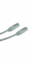 DATACOM Patch cord UTP Cat6 šedý   1m