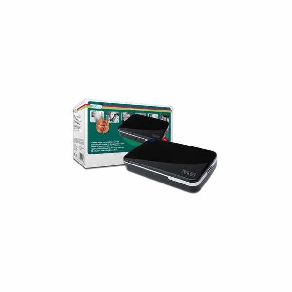 Digitus USB 3.0 pouzdro pro 3,5"SATA HDD,  nap.zdroj , ( ...