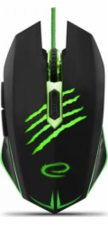 Esperanza EGM209G myš Pro praváky USB Typ-A Optický 2400 DPI