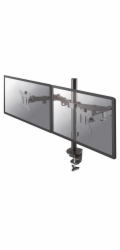 Neomounts FPMA-D550DBLACK/Držák displeje/na stůl/10-32"/svorka/VESA 100X100/nosn. 2x 8kg/2 displeje/černý