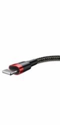Baseus Cafule nabíjecí/datový kabel USB na Lightning 1,5A 2m, červená-černá