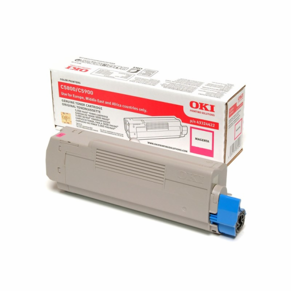OKI originál tonerová kazeta 43324422/ C5550 MFP/ C5800/ ...