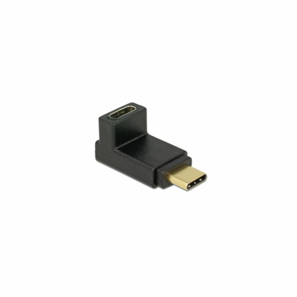 DeLOCK USB 3.2 Gen 2 adaptér, USB-C samec > USB-C samice 90°