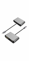 Platinet PMMA9832 PLATINET adaptér USB-C na HDMI 4K 30Hz VGA PORT