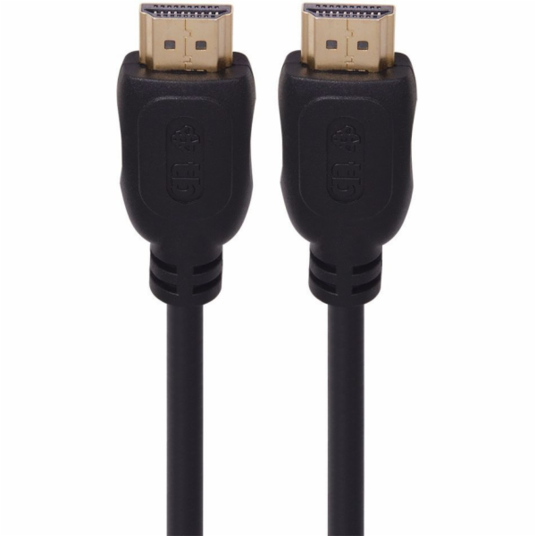 TB Touch HDMI - HDMI V2.0, Gold, Black, 1,8m