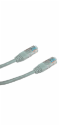 DATACOM Patch cord UTP Cat6 šedý   1m