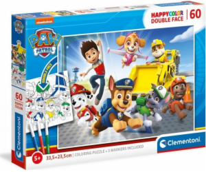 Puzzle 60 Double face Tlapková Patrola