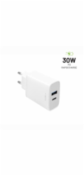 Fixed nabíječka, 30W bílá, FIXC30-CU-WH