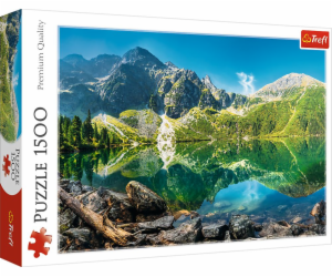 Puzzle 1500 dílků Jezero Morskie Oko Tatry Polsko