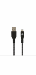 Tellur Green Data cable USB to Lightning 2.4A 1m nylon black