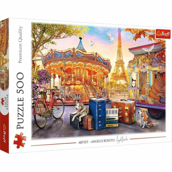 Puzzle 500 dílků? V Paříži?
