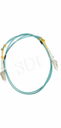 A-LAN Alantec FO Patch kabel MM OM3 LC-LC duplex 50/125 1,0 m (FOC-LCLC-5MMD-3-1)