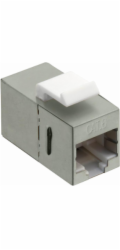 LOGILINK NK4011 LOGILINK - Keystone Inline Coupler 2xRJ45 Cat.6 STP, snap-in montáž