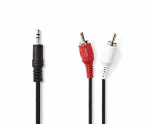 Nedis CAGB22200BK15 - Stereofonní Audio Kabel | 3,5mm Zás...