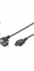 PREMIUMCORD Kabel napájecí 230V pro NTB (3pin, Schuko, trojlístek) 2m