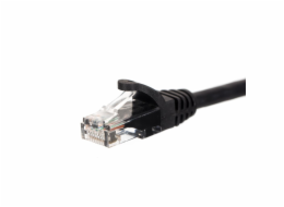 NETRACK BZPAT56K patch cable RJ45 snagless boot Cat 6 UTP 5m black