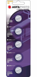 AgfaPhoto knoflíková lithiová baterie 3V, 5ks