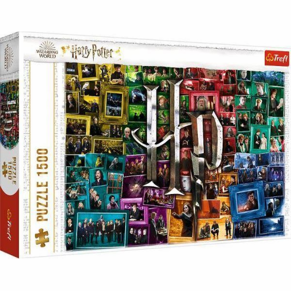 Puzzle 1500 dílků Harry Potter v prostoru filmů