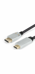 Montis Kabel DisplayPort v1.4 – HDMI v2.0 MT040 1.8 m Black Silver