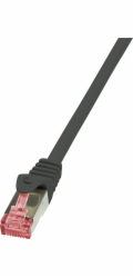 LogiLink CAT 6 Patchcord S / FTP PIMF Black 3M (CQ2063S)