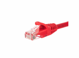 NETRACK BZPAT5UR patch cable RJ45 snagless boot Cat 5e UTP 5m red